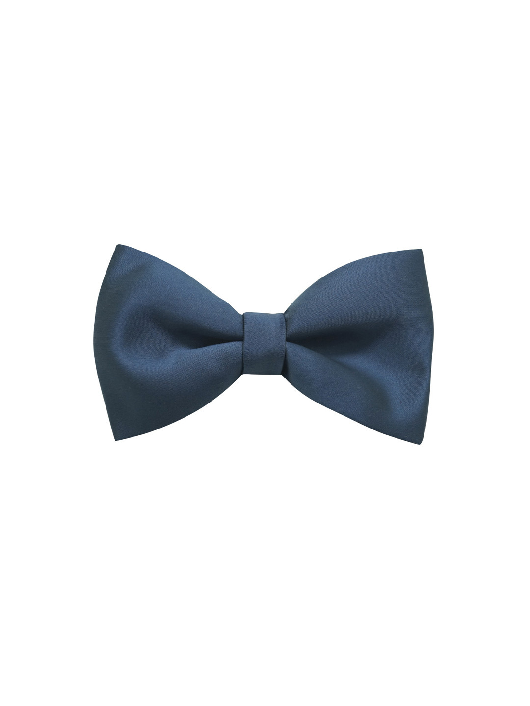 The Tie Hub Men Solid Handmade Silk Bow Tie
