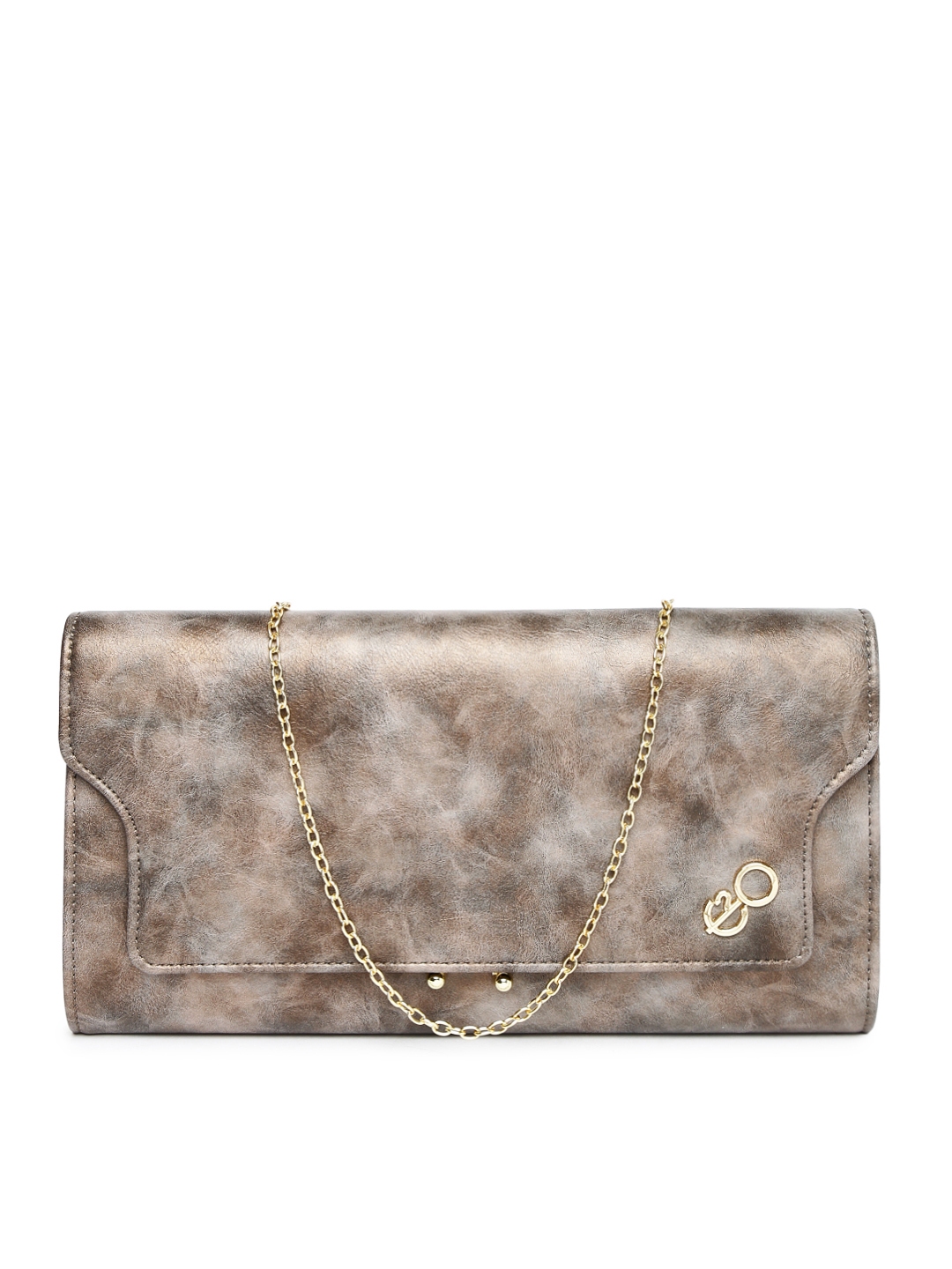 Buy E2O Grey Oversized Clutch Clutches for Women 1245691 Myntra