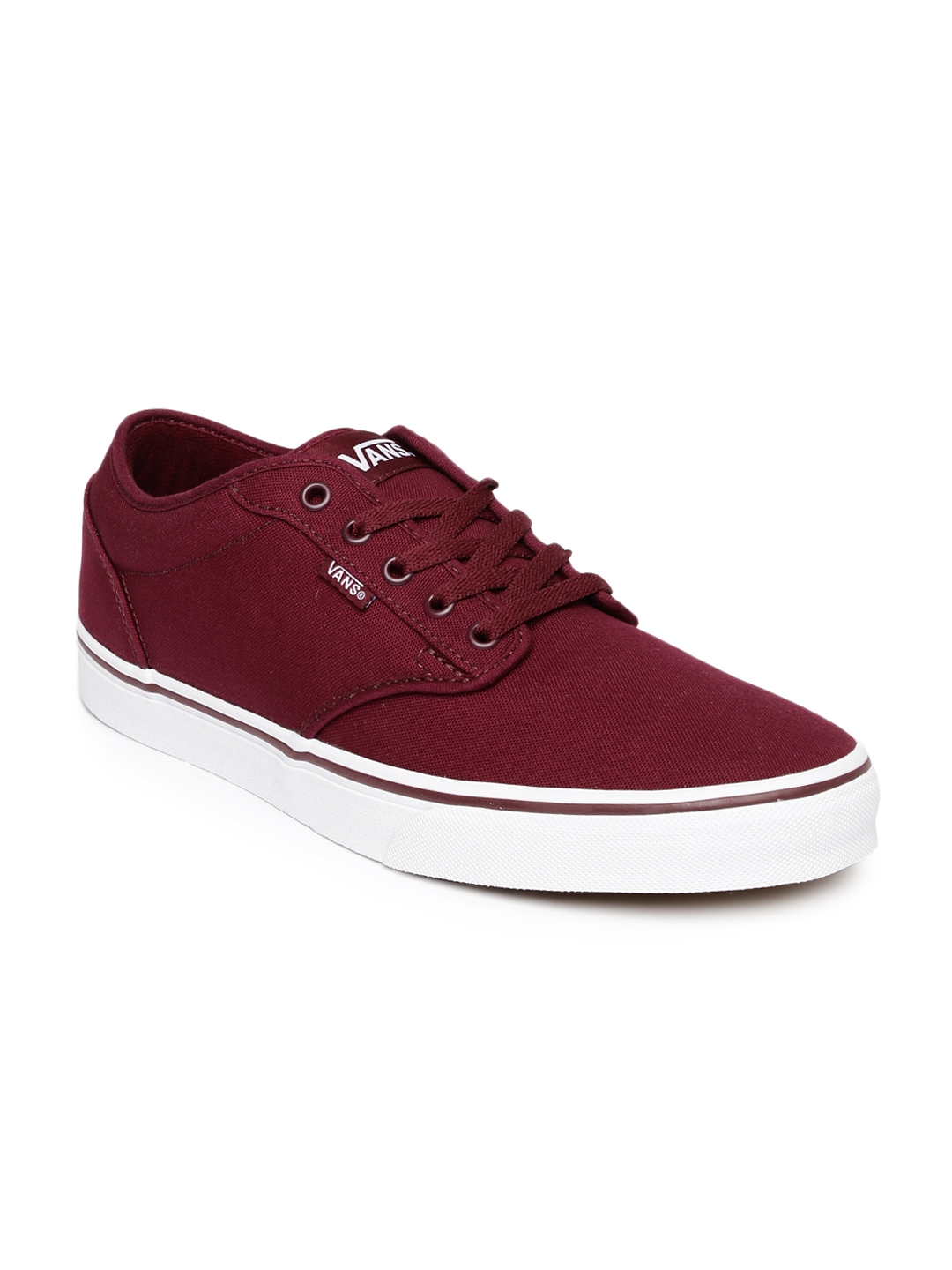 Vans atwood 2025 shoes maroon