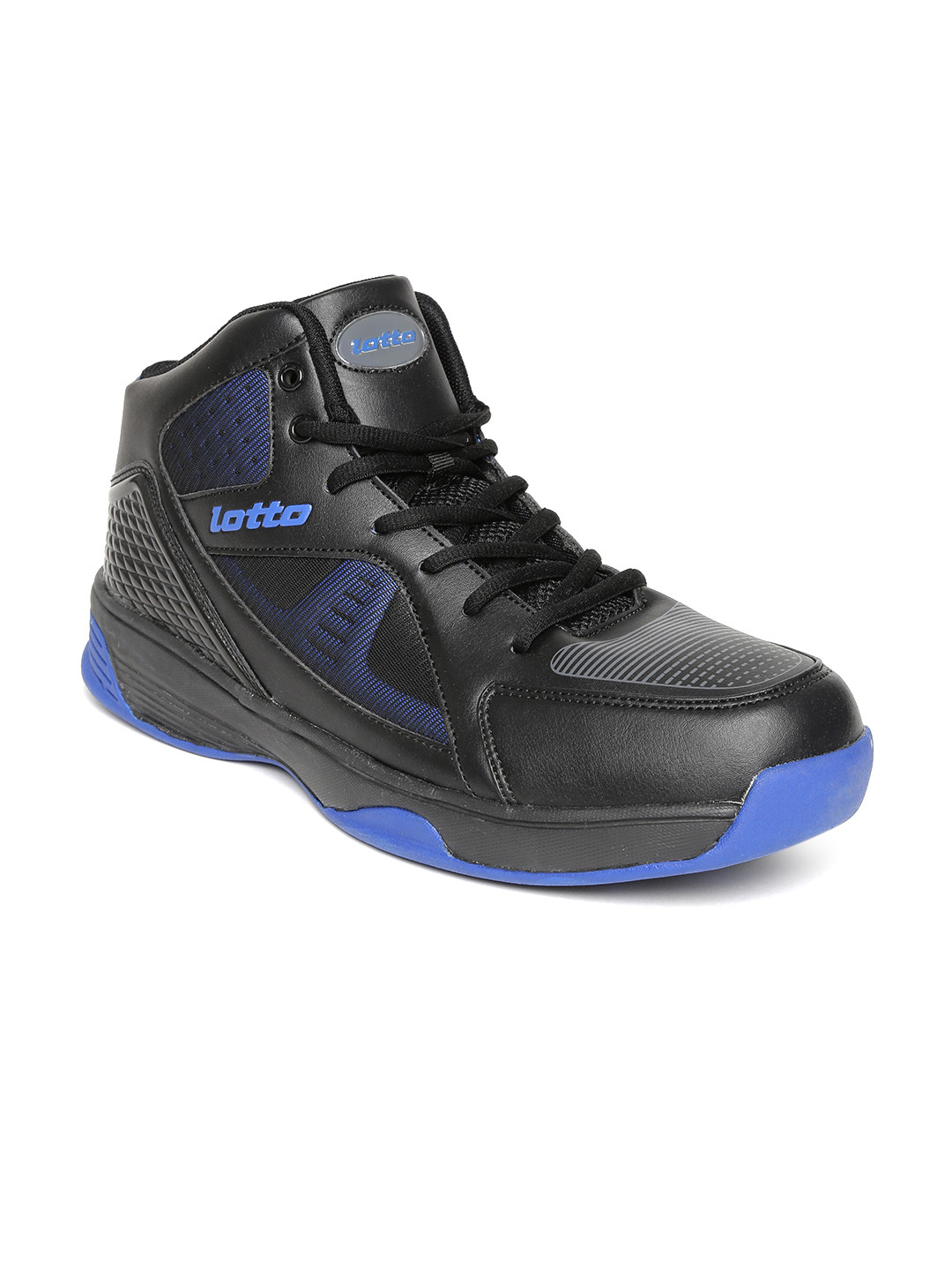 Buy Lotto Men Black Fire HI II Casual 