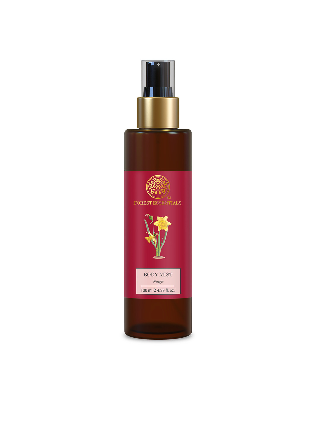 Forest Essentials Hydrating Body Mist Nargis Spray with Floral Fragrance - 130ml