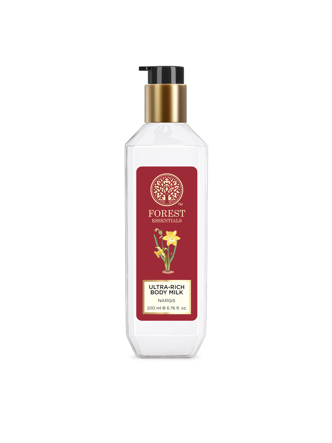 Forest Essentials Unisex Ultra-Rich Nargis Body Milk 200 ml