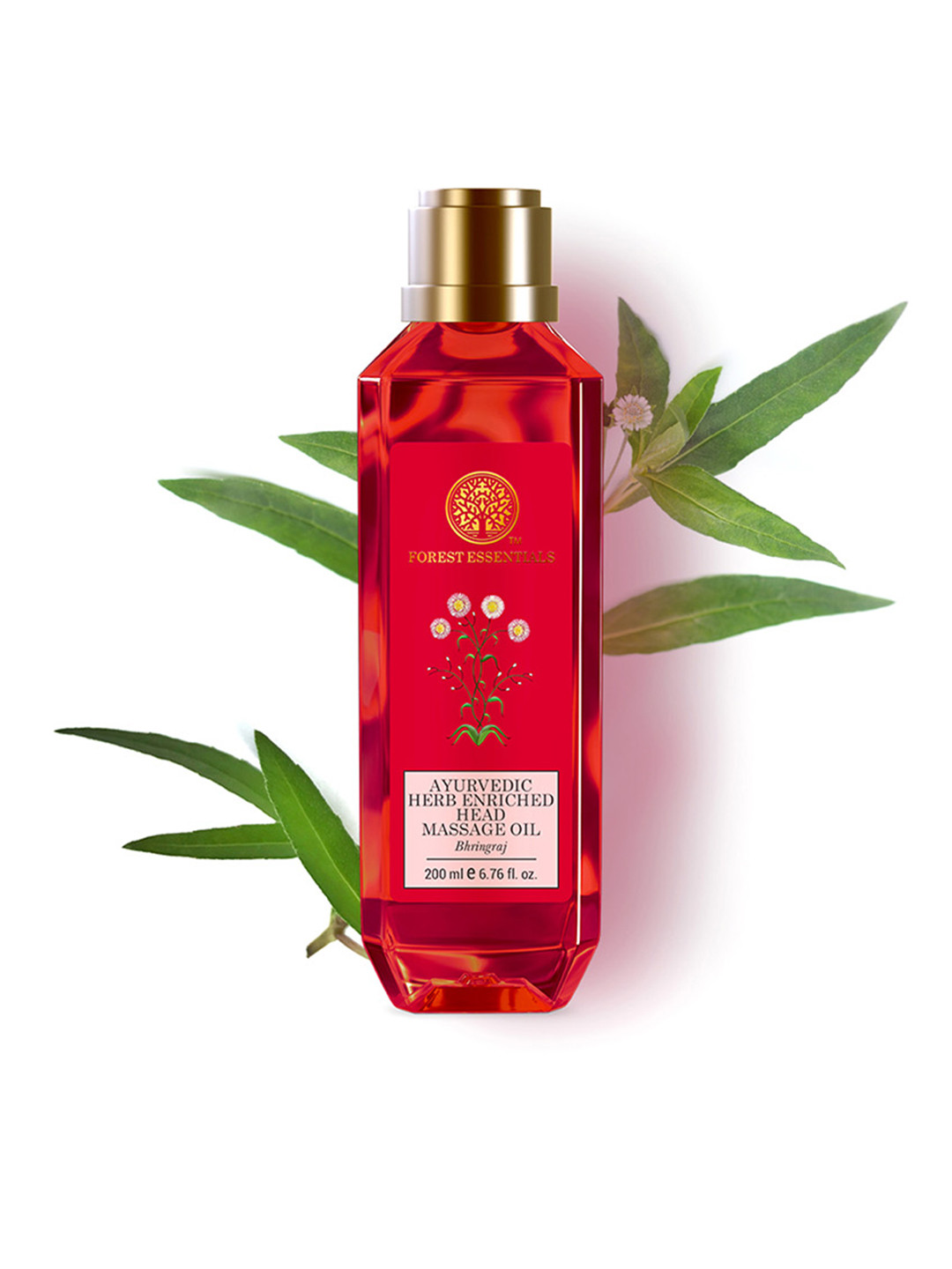 Forest Essentials Ayurvedic Herb Enriched Head Massage Bhringraj Hair Oil - 200ml