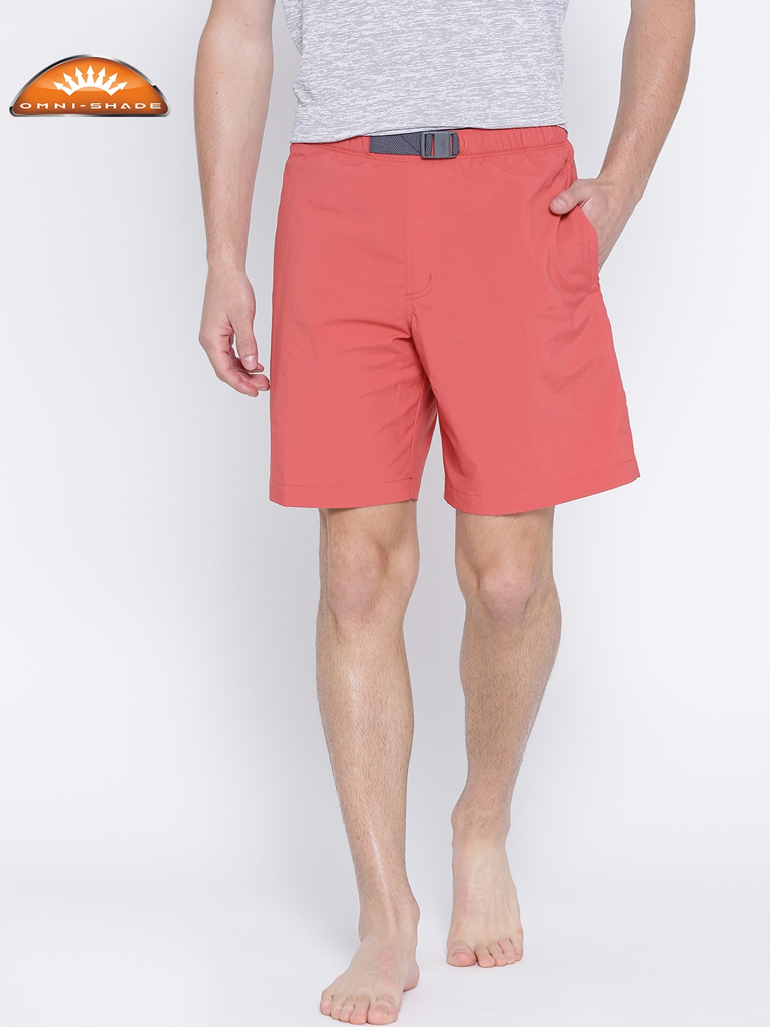 Buy Columbia Men Coral Red Whidbey II Water Solid Trim Fit Surfing