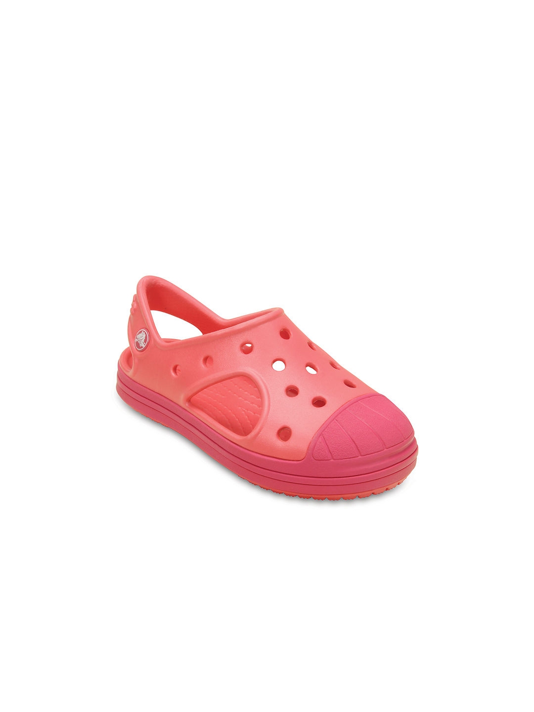 Coral on sale pink crocs