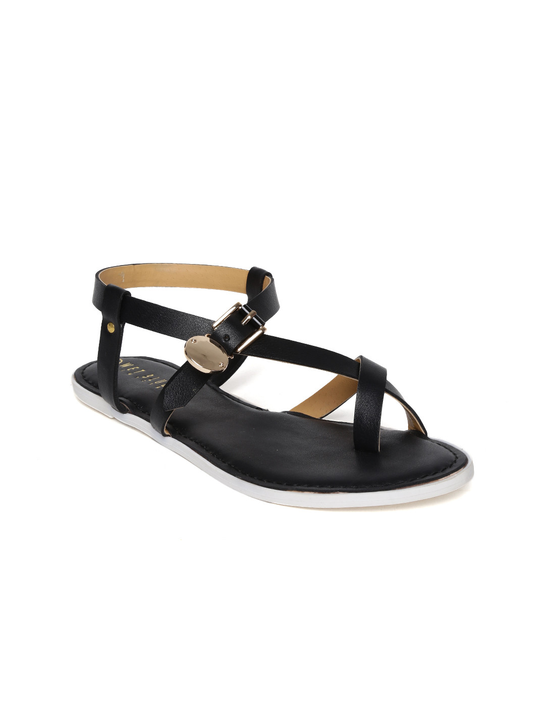 Wet Blue Women Black Flats