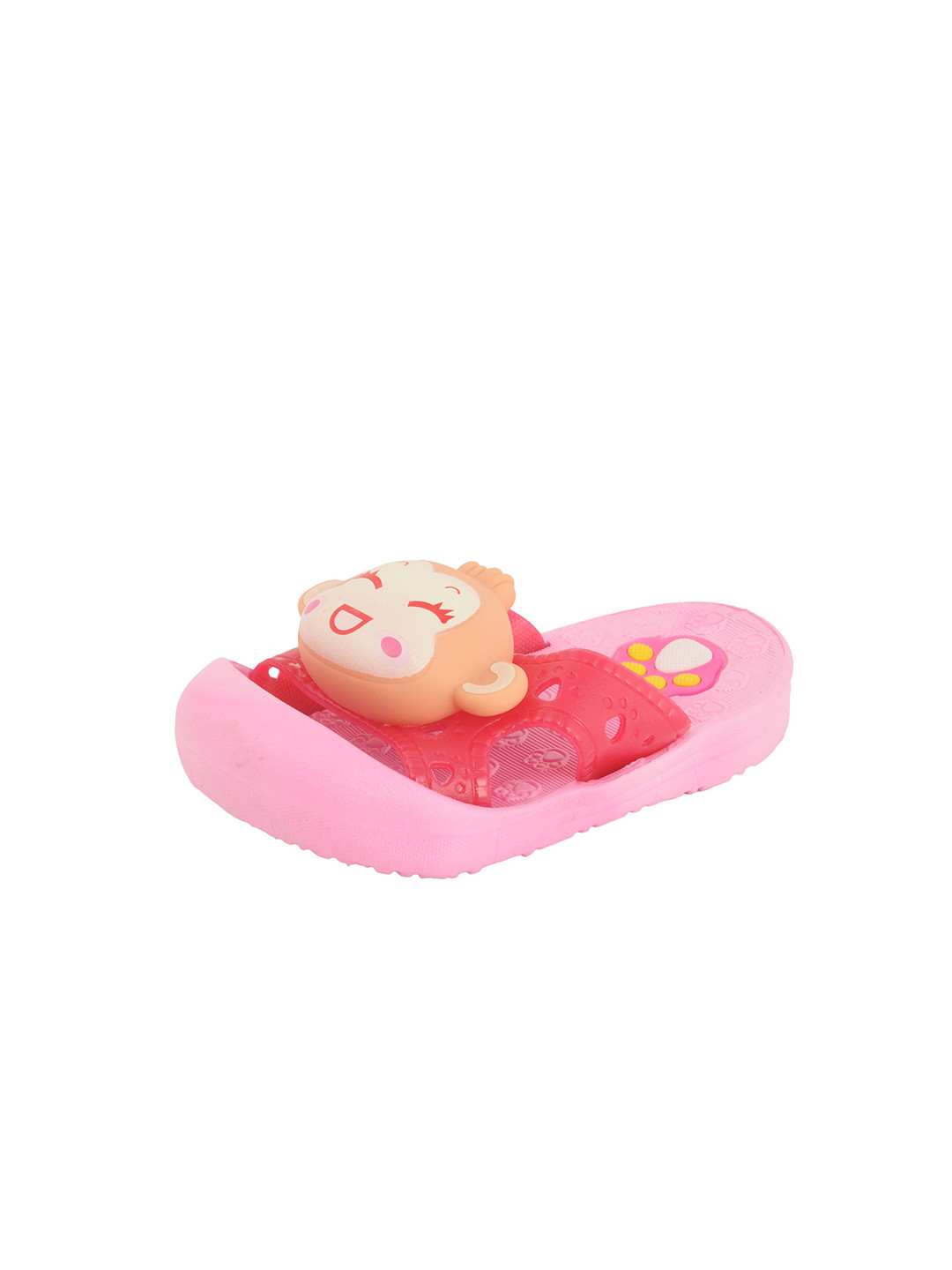 Yellow Bee Girls Pink Embellished Slip-On