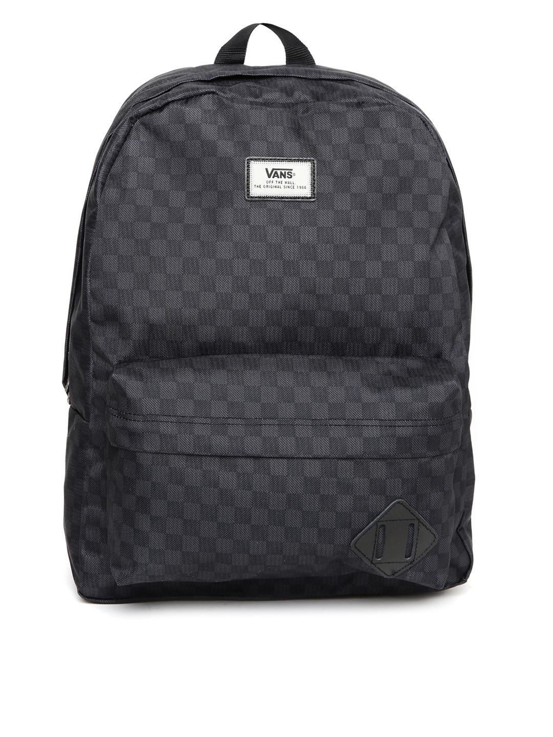 vans grey and black backpack