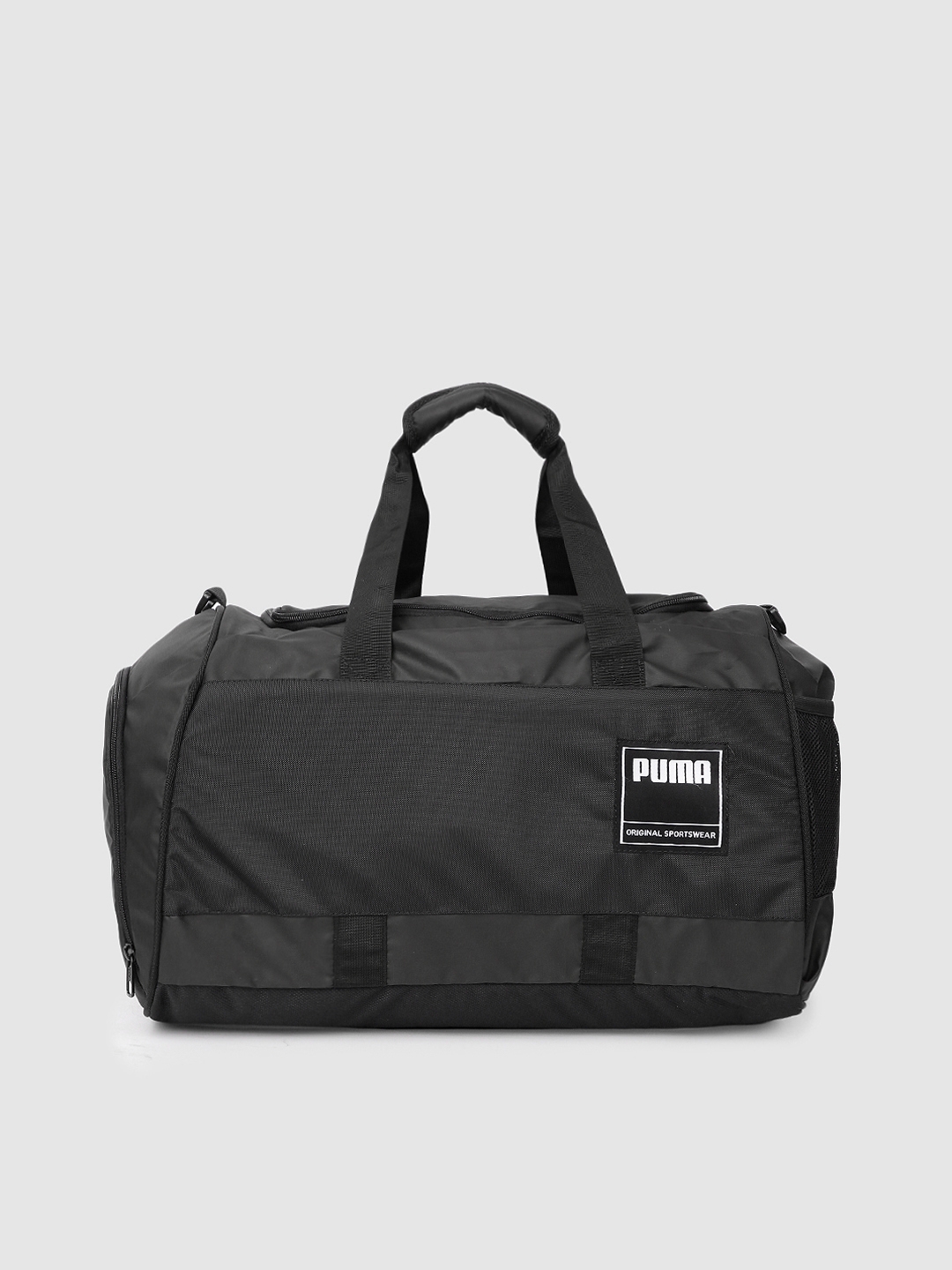 Puma Unisex Black Gym Duffle Bag