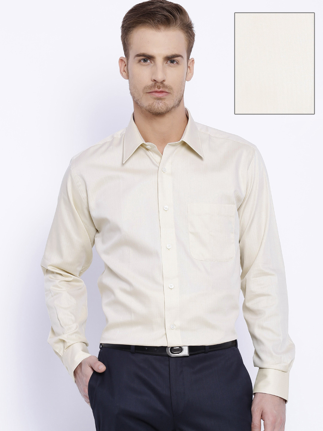 Buy Raymond Cream Coloured Contemporary 