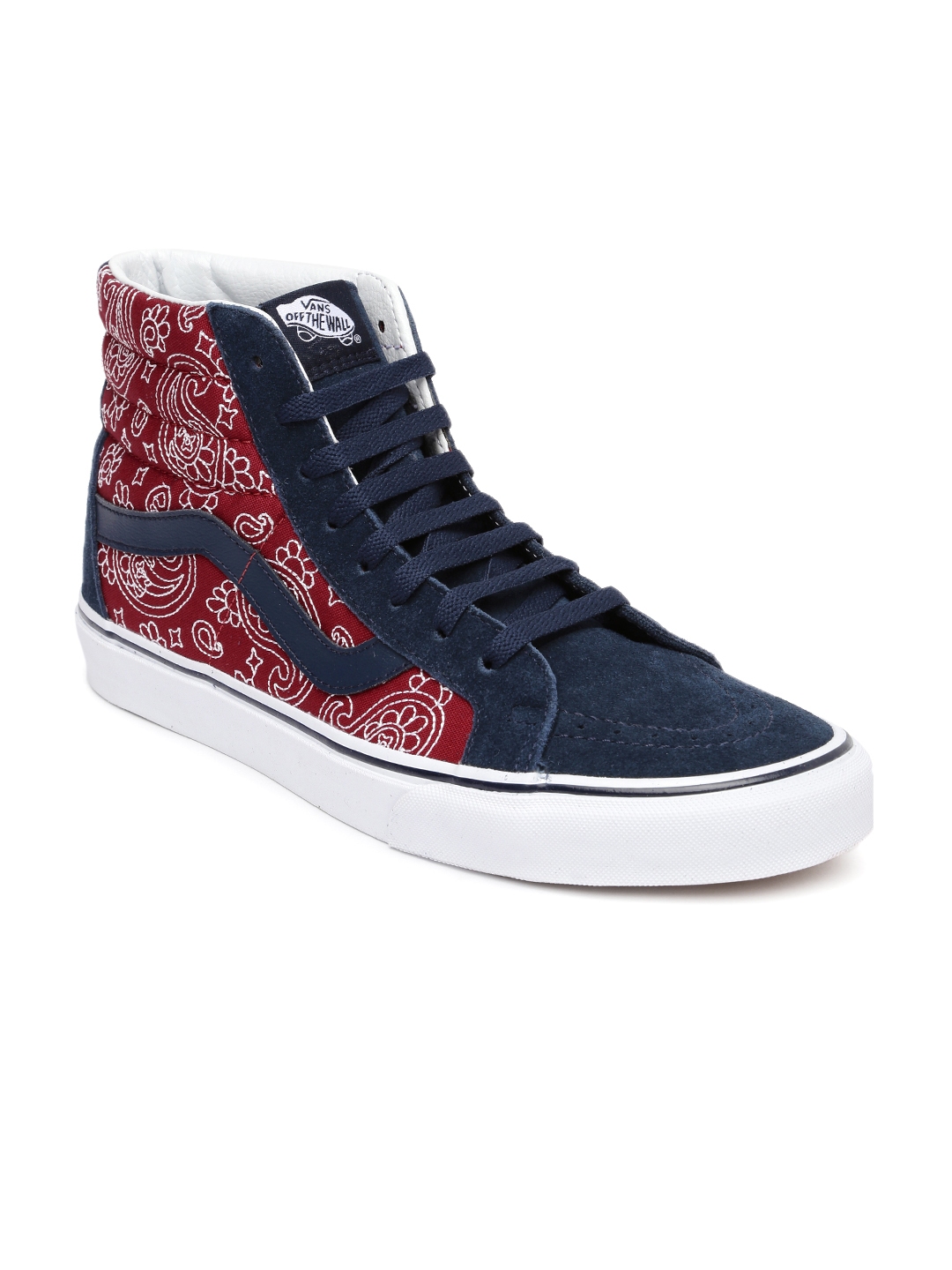 Vans bandana stitch sk8-hi reissue clearance shoes