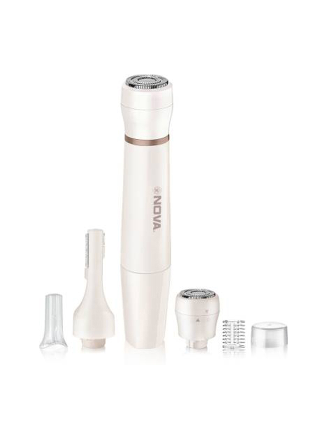 Nova Women White NLS 532 Sensitive Touch Trimmer