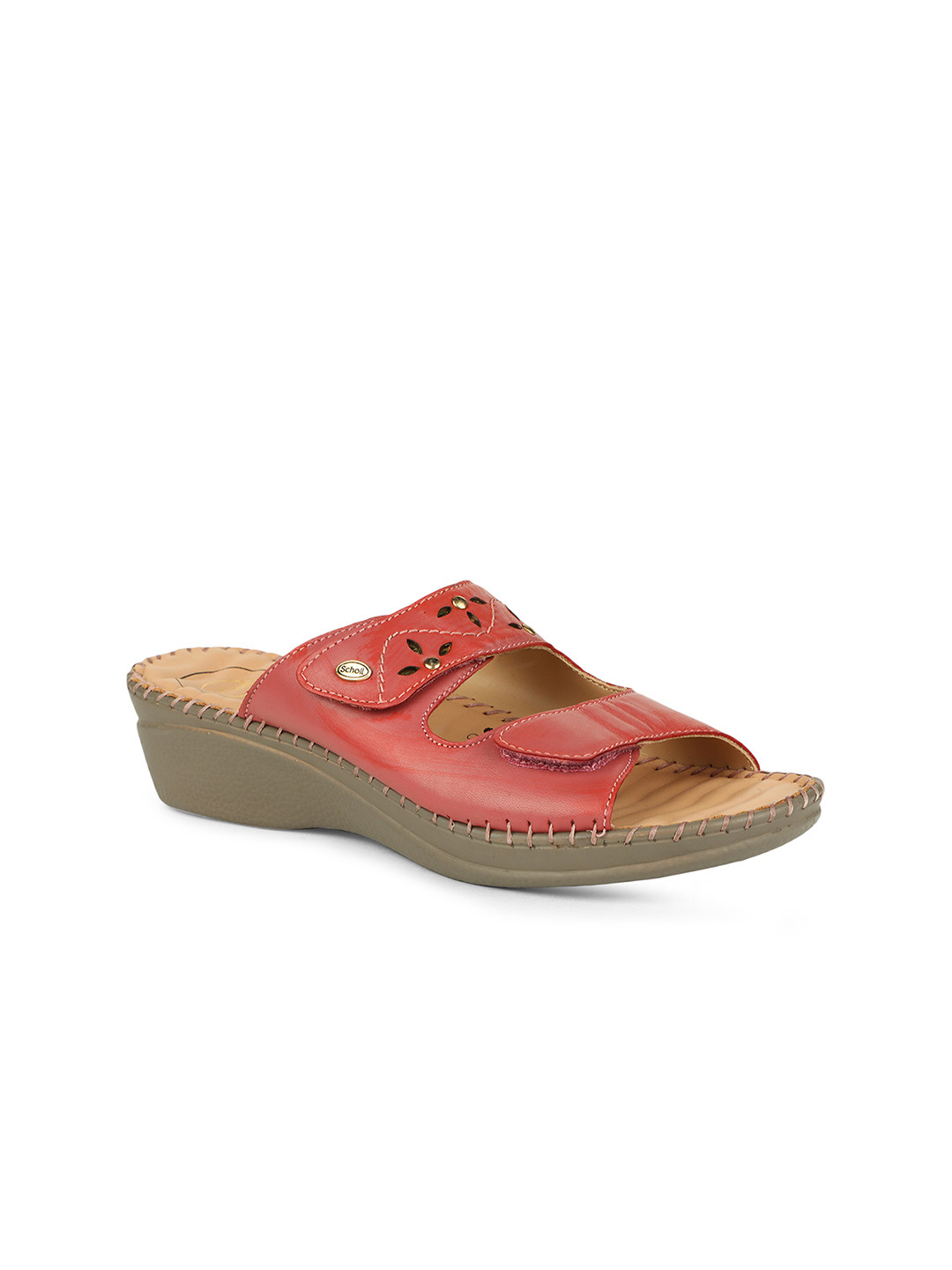 Scholl Women Pink Solid Heels