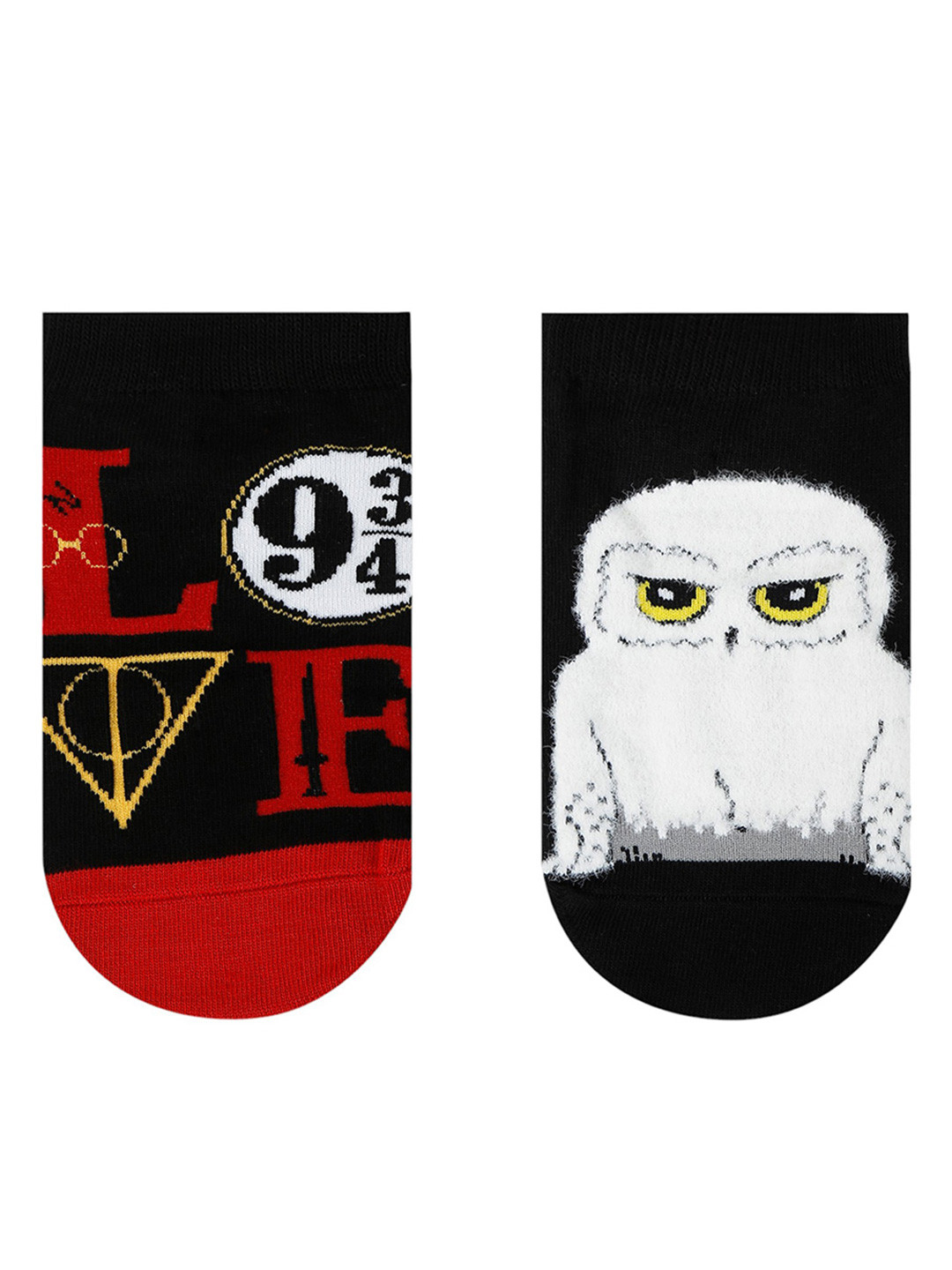 Socksxpress Harry Potter Pack of 2 Women Lowcut Ankle Socks