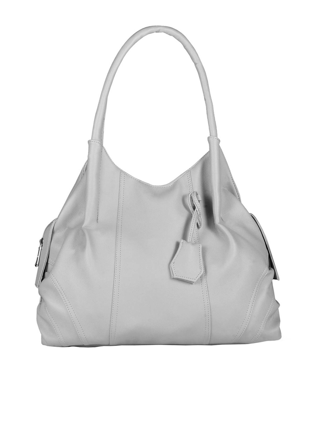 Fostelo Grey Solid Shoulder Bag