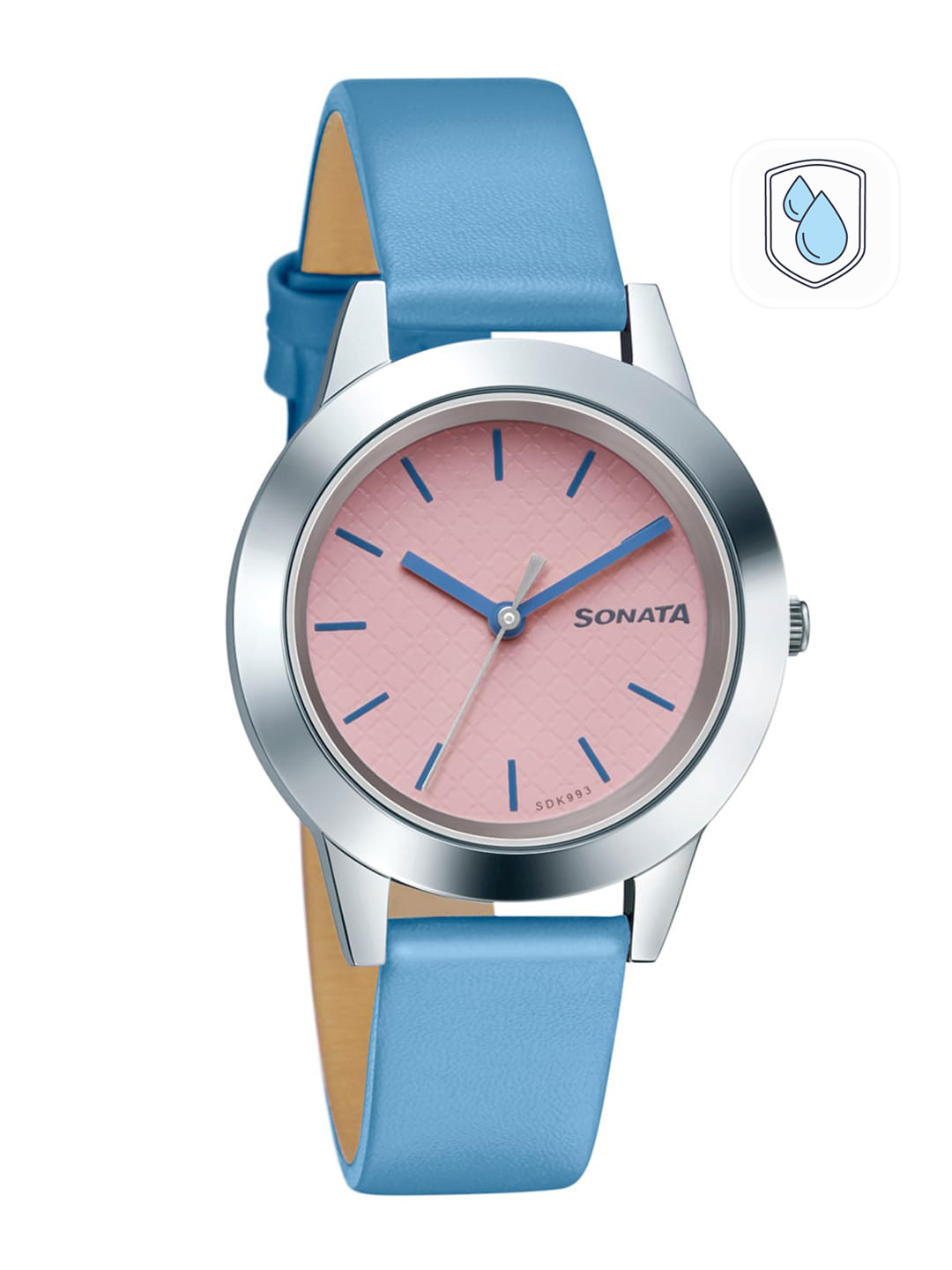 Sonata Women Pink Analogue Watch