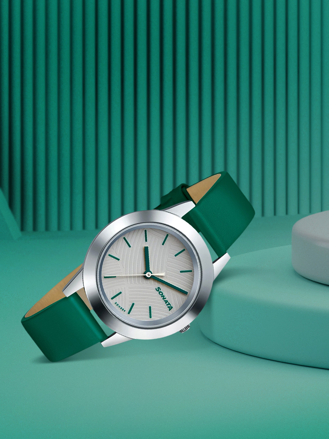 Sonata Women White Analogue Watch 87019SL17