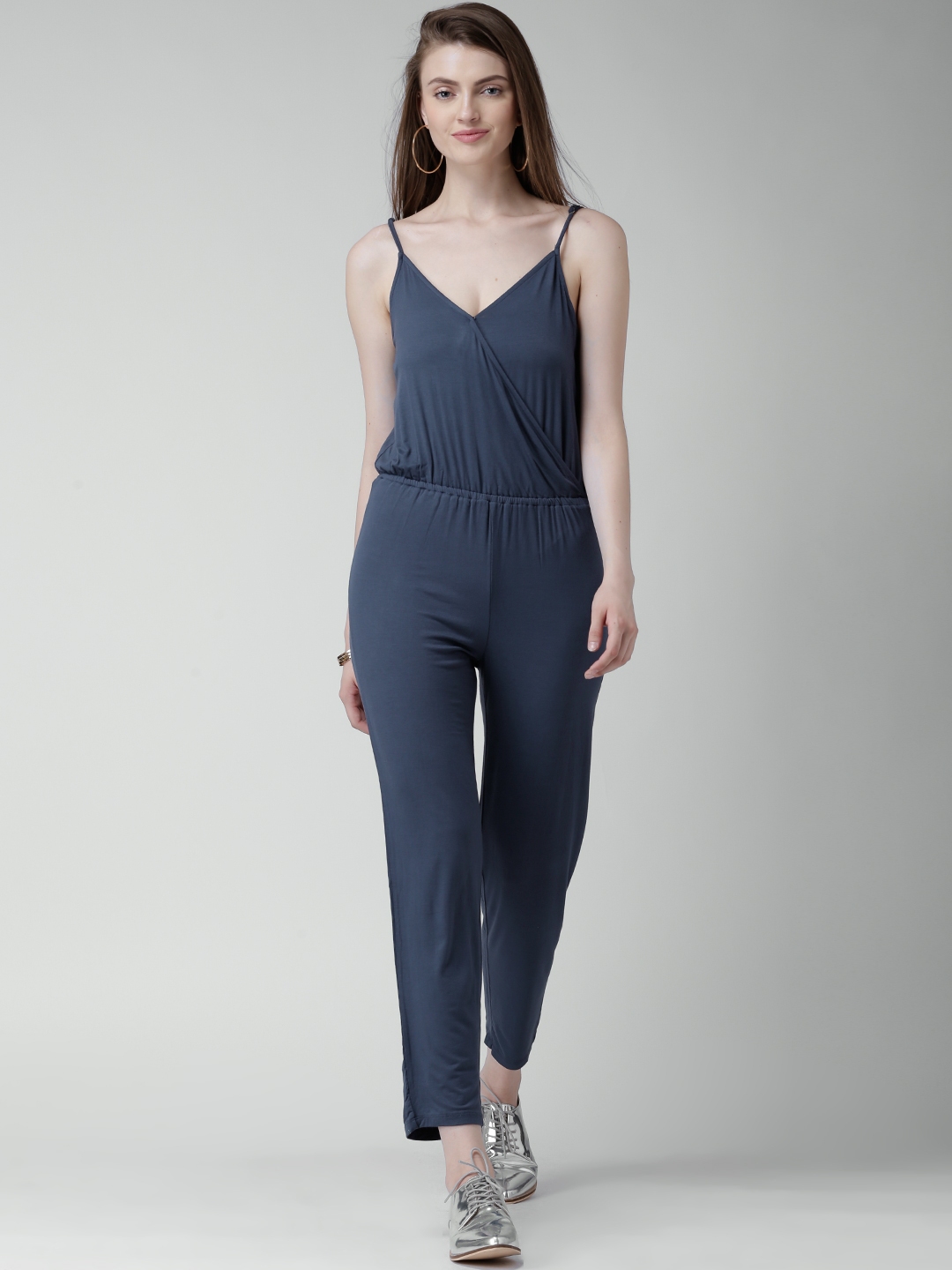 Navy blue jumpsuit sales forever 21