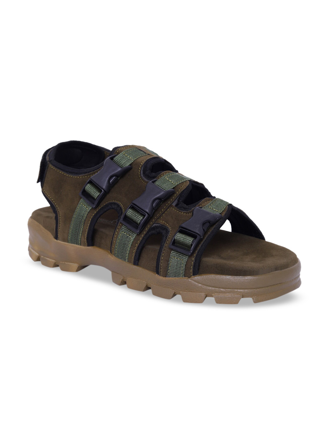 Fashion Victim Men Green Sandals