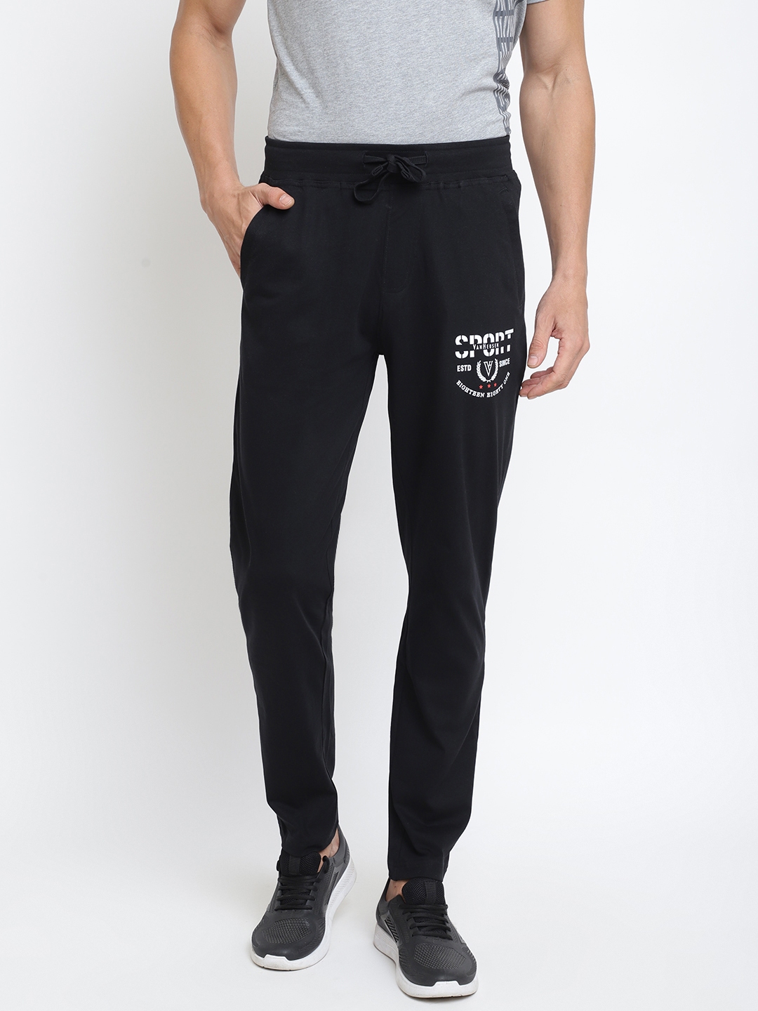Men Athleisure Quick Dry Ultra Soft Smart Tech Track Pants - Easy Stain  Release & Anti Stat