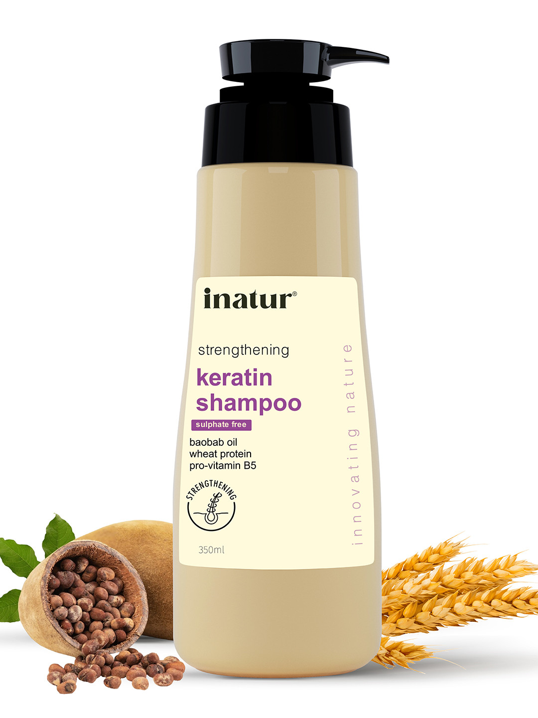Inatur Damage Control Keratin Shampoo 350ml