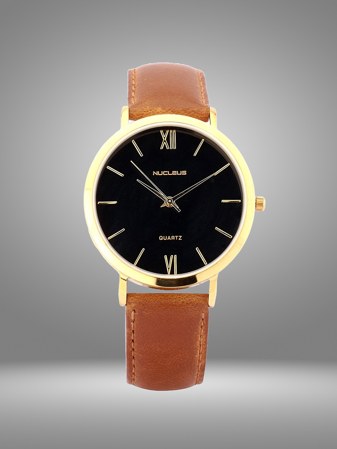 Nucleus Unisex Black Dial Watch LGBB