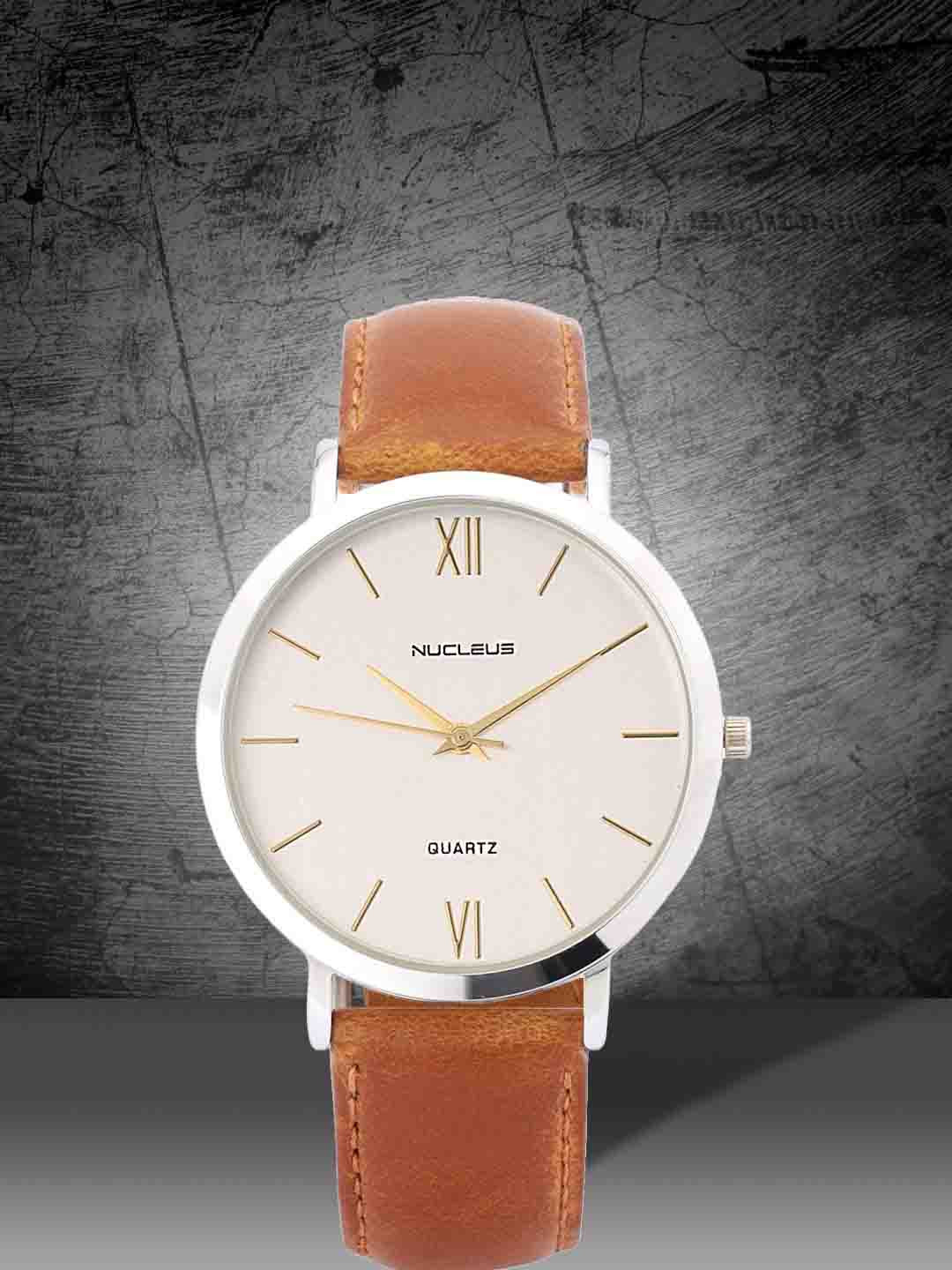 Nucleus Unisex Silver-Toned Dial Watch LSSB