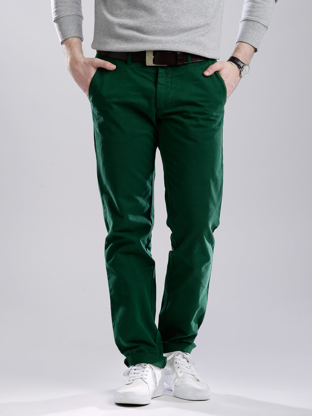 narrow bottom chinos