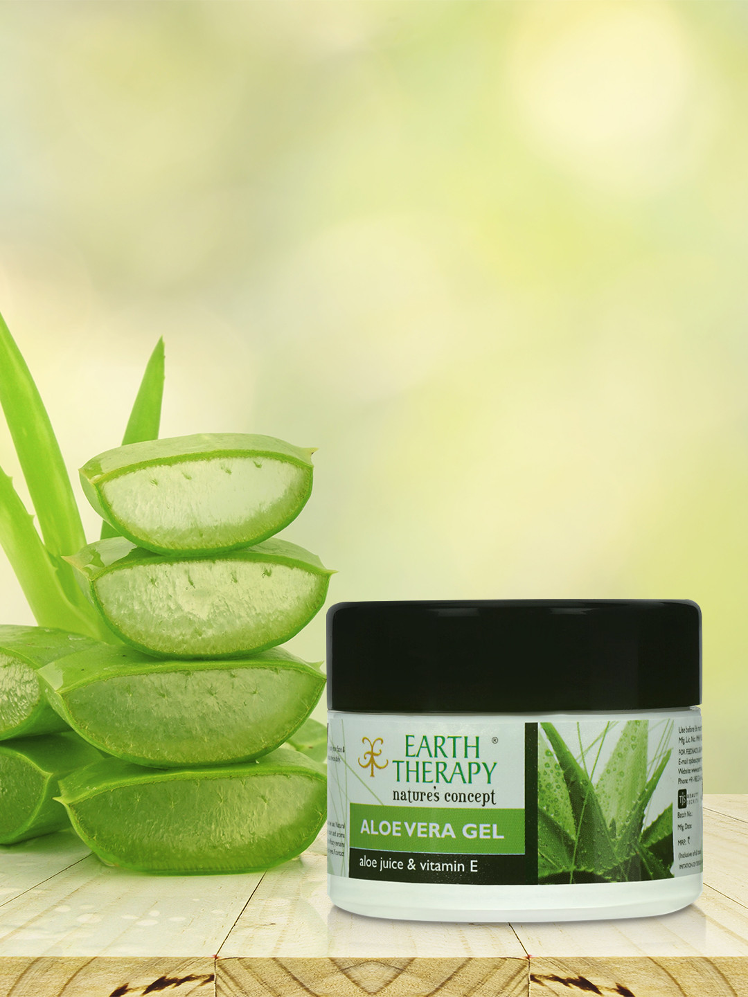 EARTH THERAPY Anti-Ageing Anti-Wrinkles Aloe Vera Gel 50g