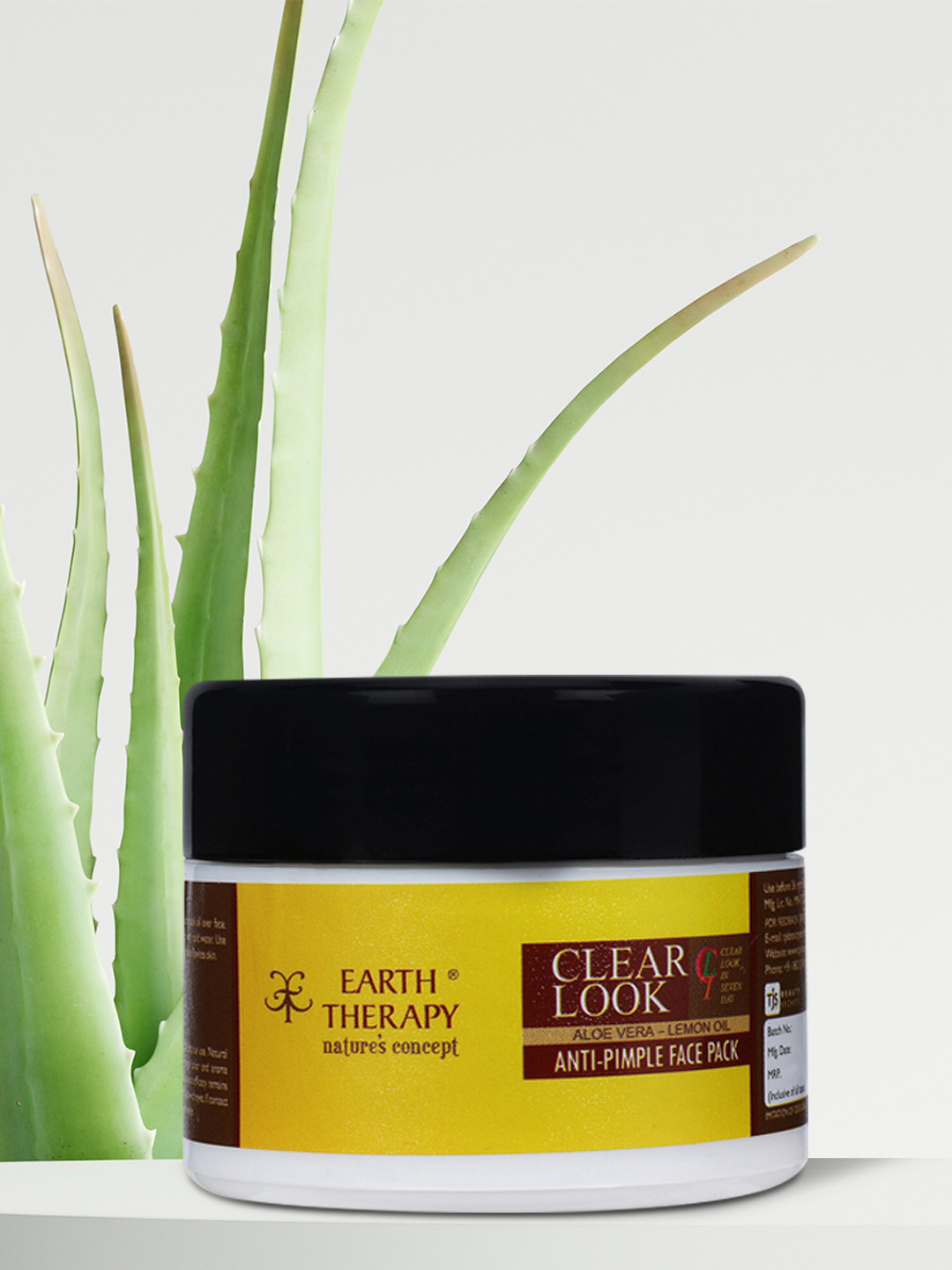 EARTH THERAPY Men Anti Acne & Pimple Face Pack Cleanser 75 Gm