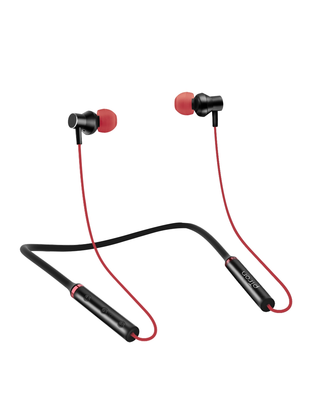 pTron Unisex Black InTunes Beats Wireless Bluetooth 5.0 Deep Bass Headphone