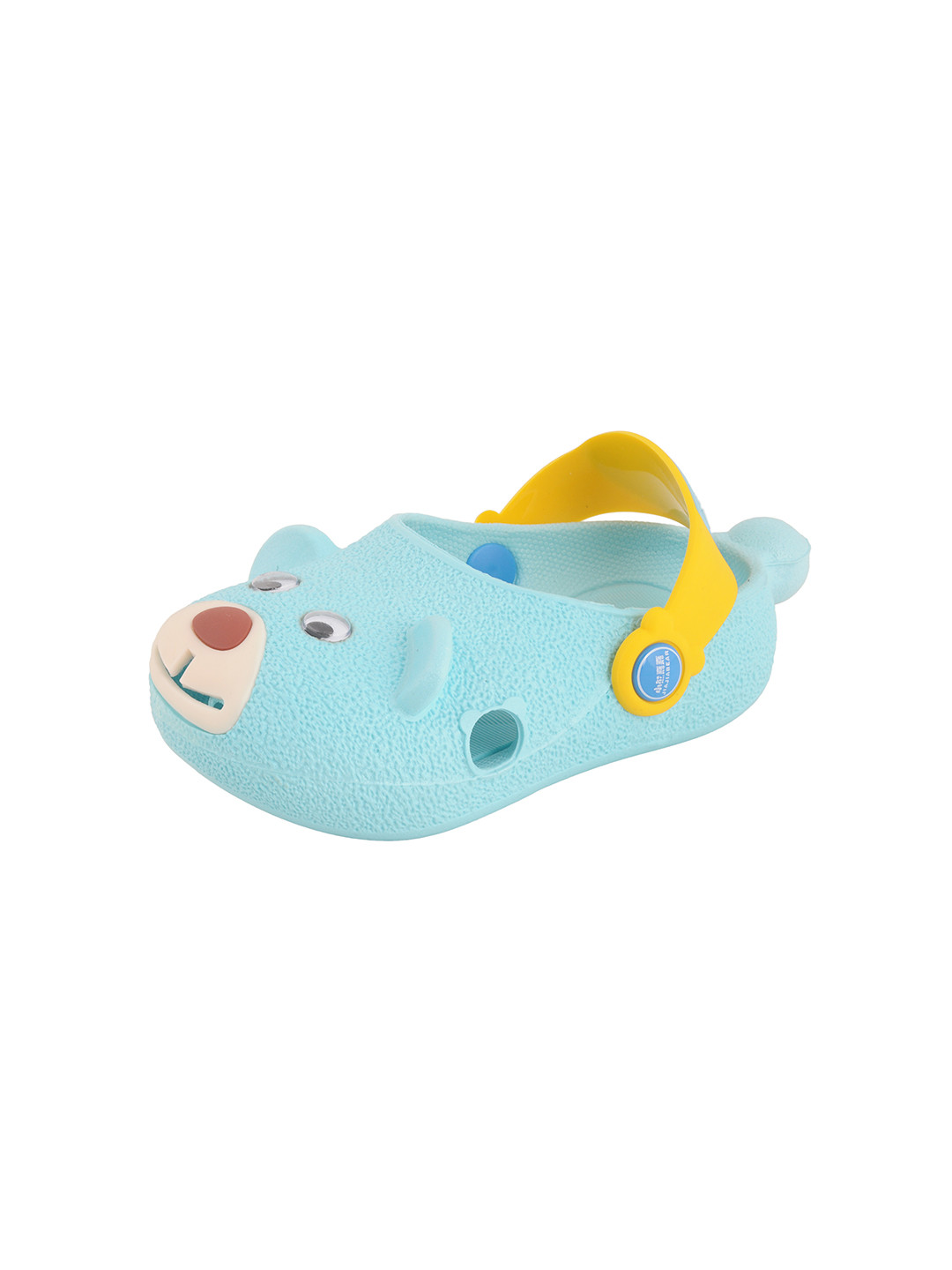 Yellow Bee Boys Blue Clogs