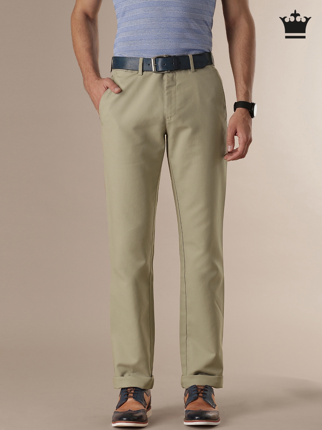 Latest Louis Philippe Relaxed fit trousers arrivals  Men  4 products   FASHIOLAin