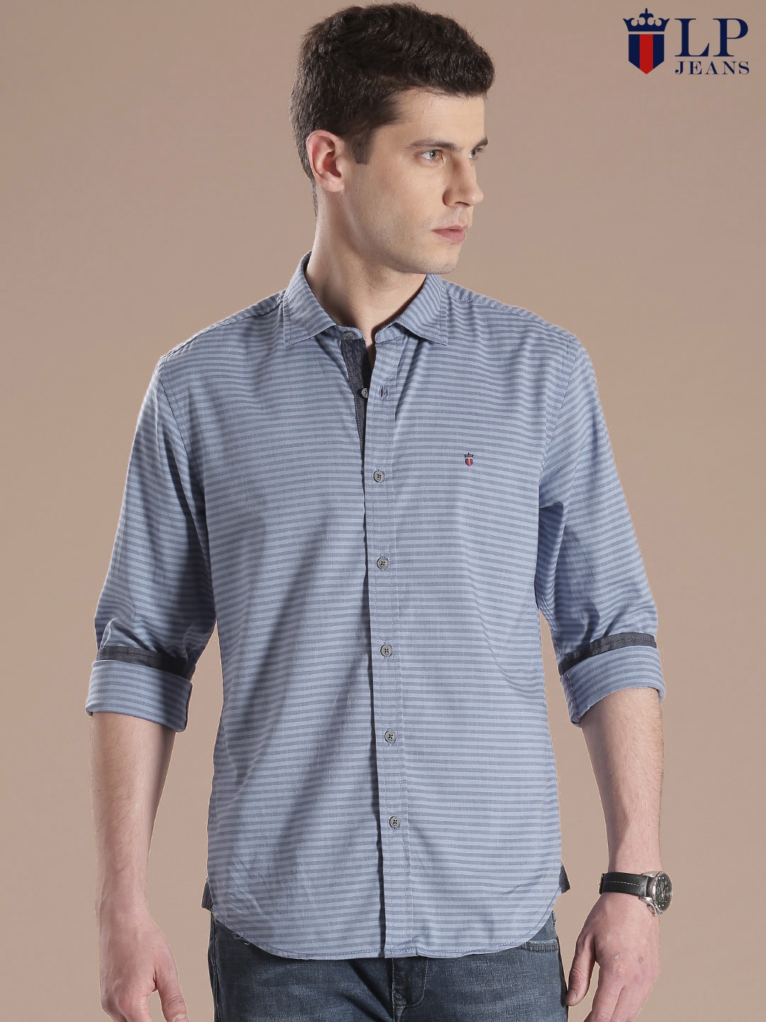 Louis philippe sale jeans shirts