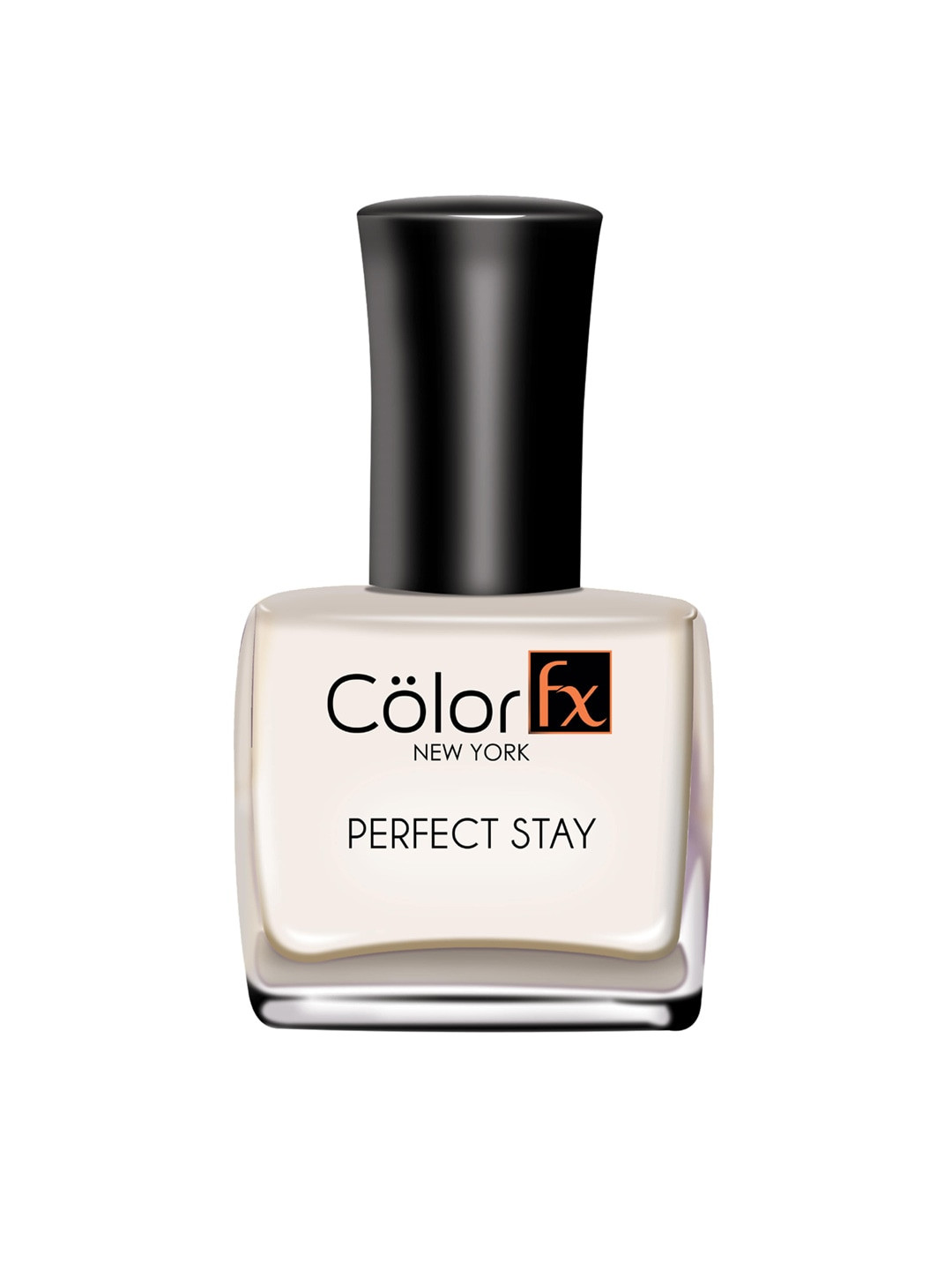 Color Fx White Perfect Stay Basic Collection Nail Enamel Shade-129 9 ml