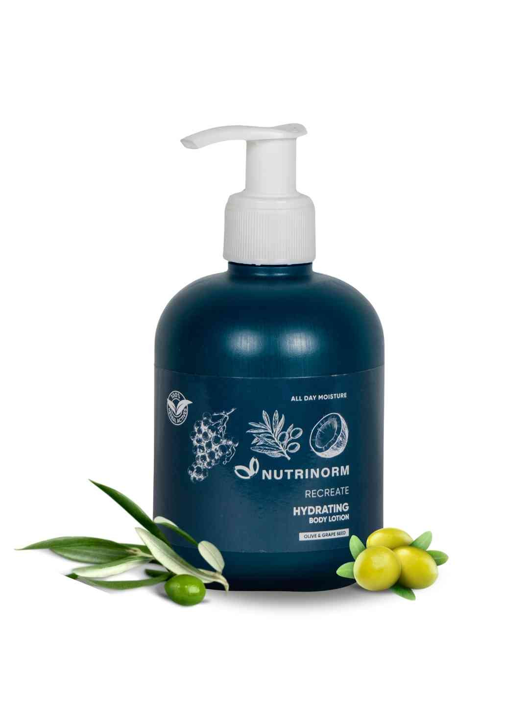 Nutrinorm Unisex Green Hydrating Body Lotion 200 ml
