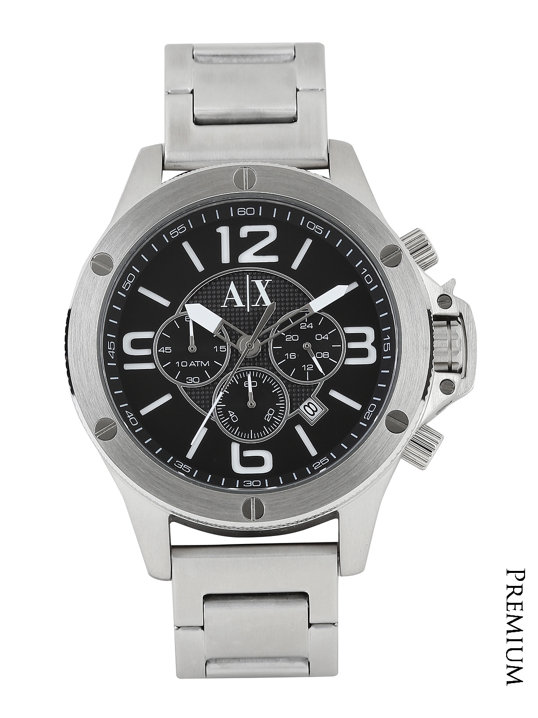Buy Armani Exchange Men Black Dial Chronograph Watch AX1501 - Watches for  Men 1291529 | Myntra