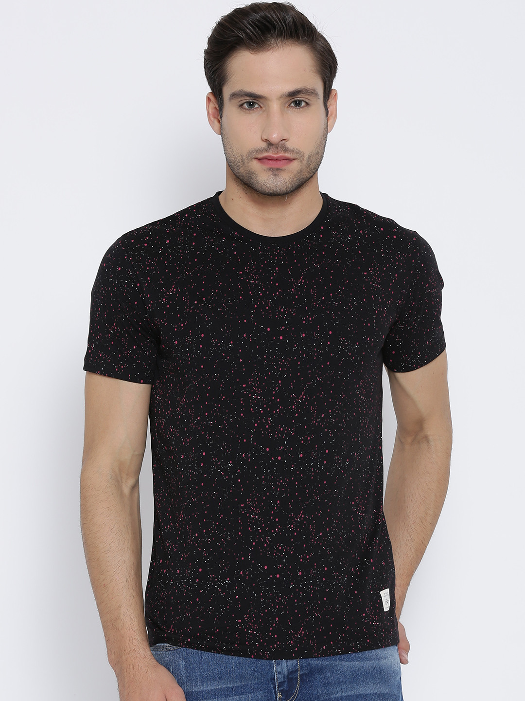 black paint shirt