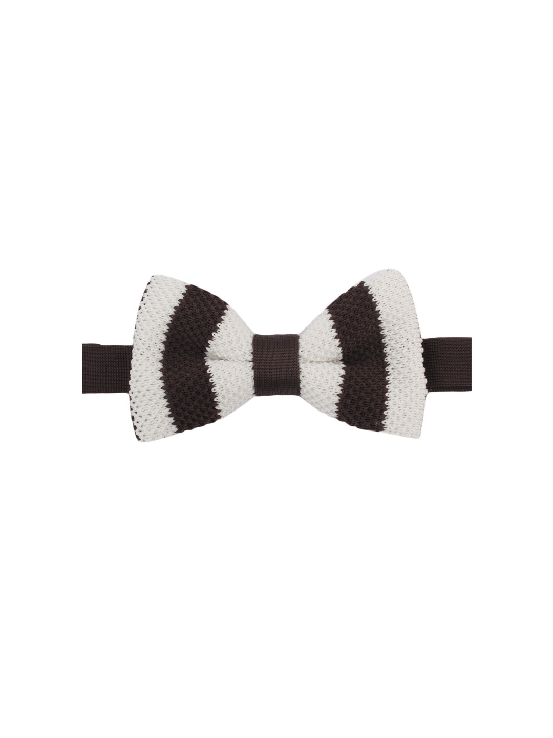 Alvaro Castagnino Brown & White Bow Tie