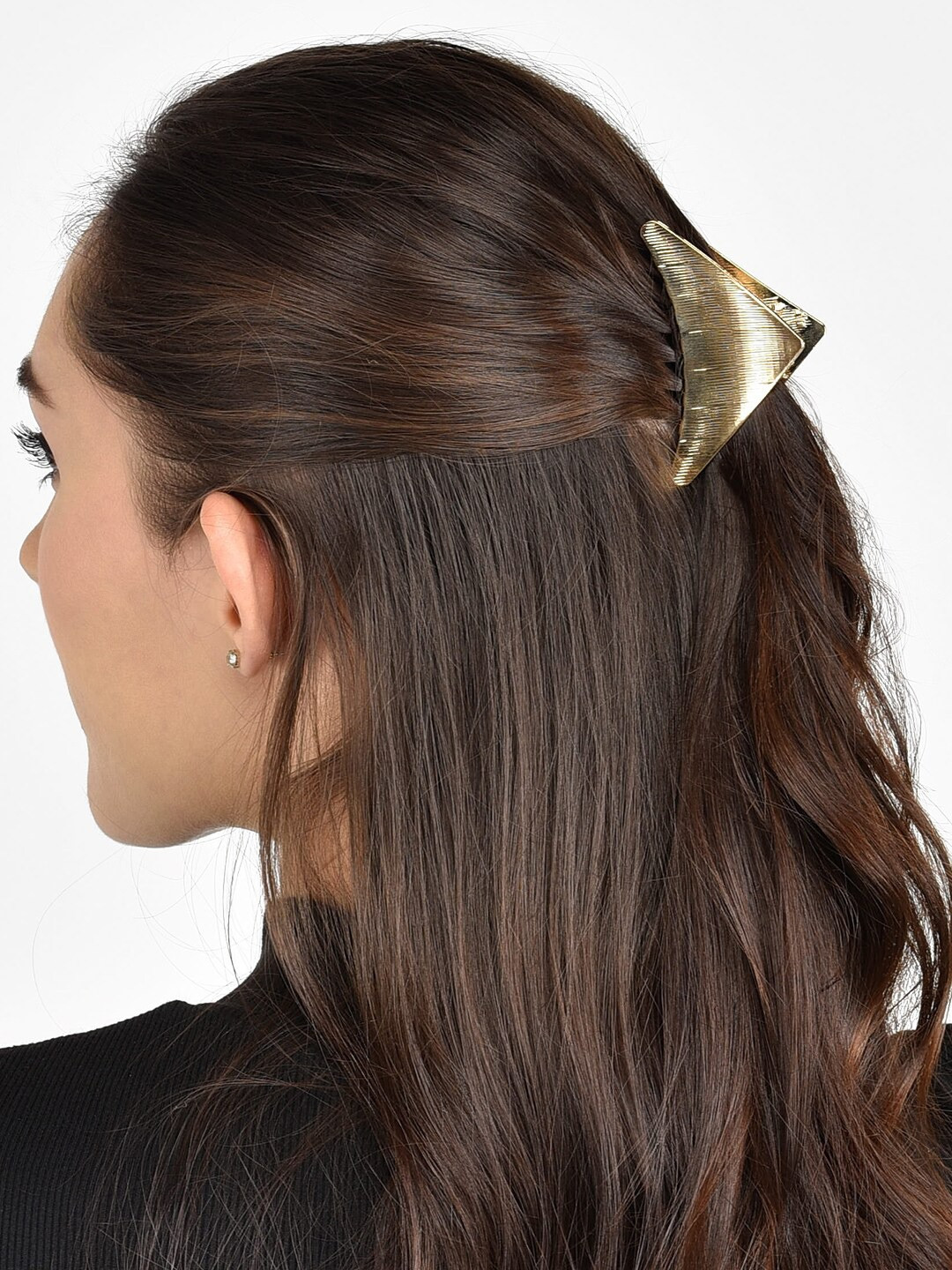 ToniQ Gold-Toned Alligator Hair Clip