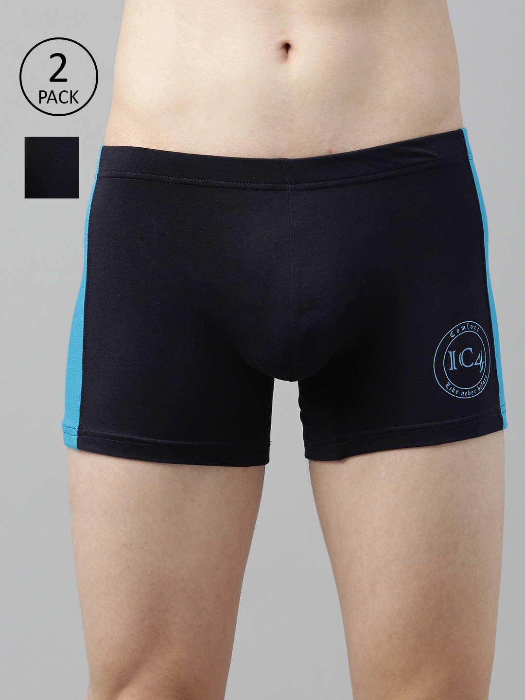 IC4 Men Pack of 2 Assorted Trunks 0NO-NT310P2