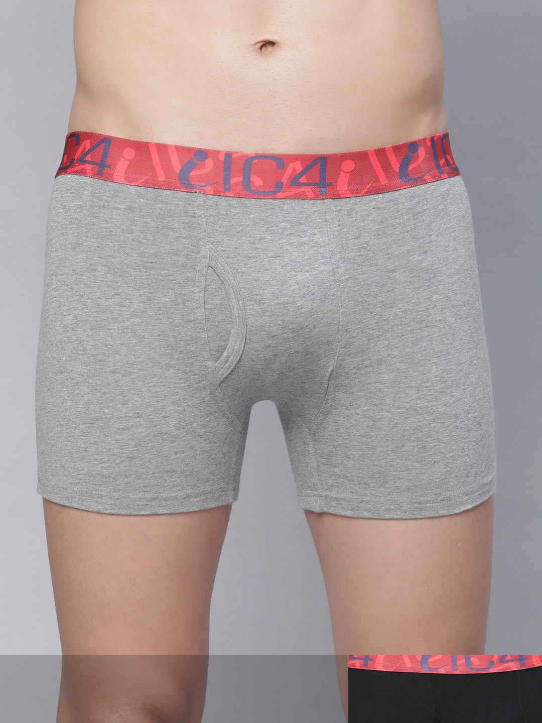 IC4 Men Pack of 2 Assorted Solid Trunks 0B-G510P2