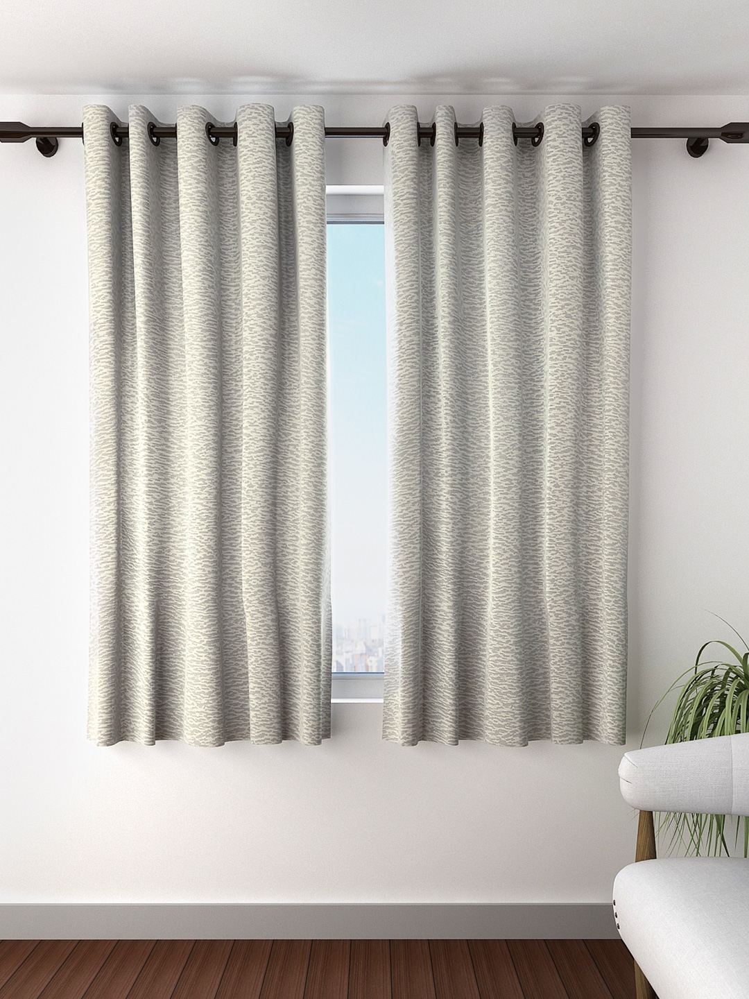 patterned window curtains