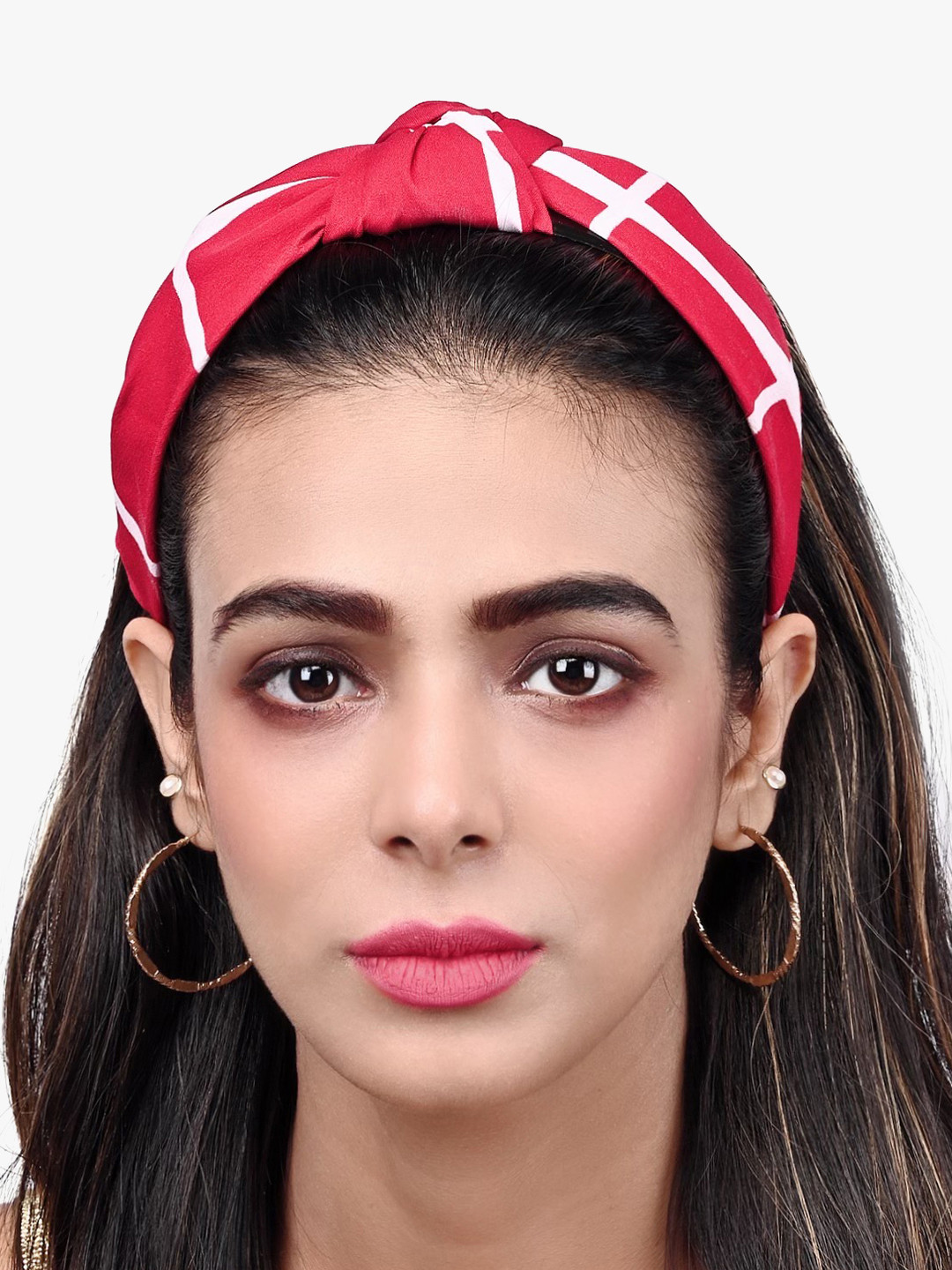 BuckleUp Red Hairband