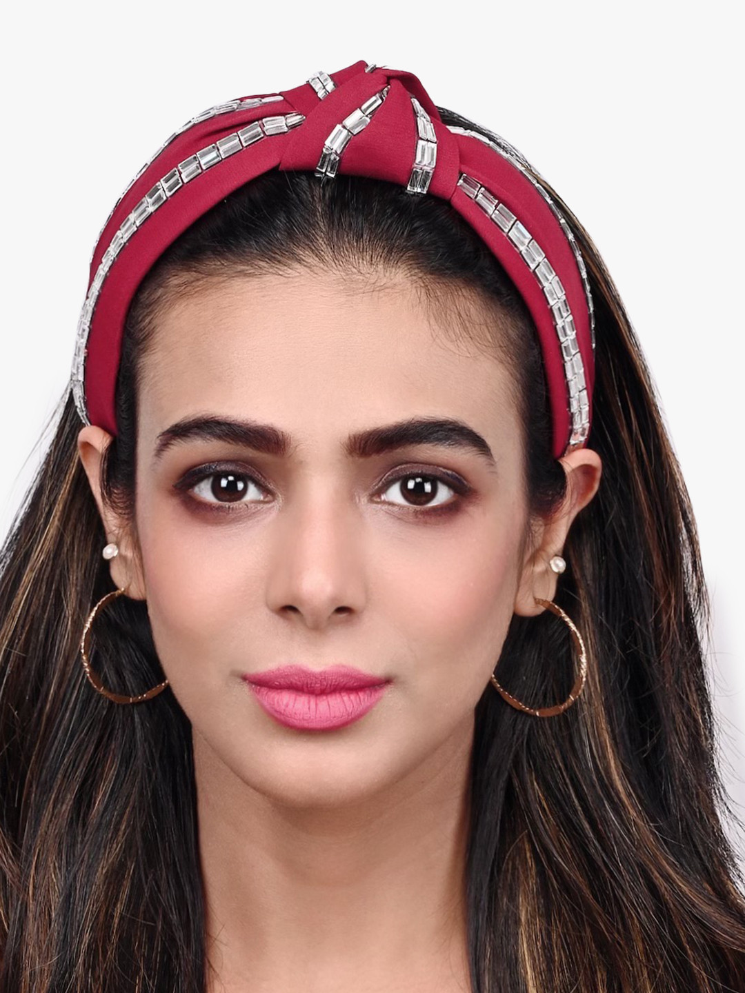 BuckleUp Red Hairband