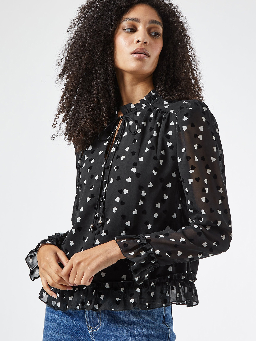 トップス Dorothy heart tops Black トップス Dorothy heart tops Black Dorothy heart tops