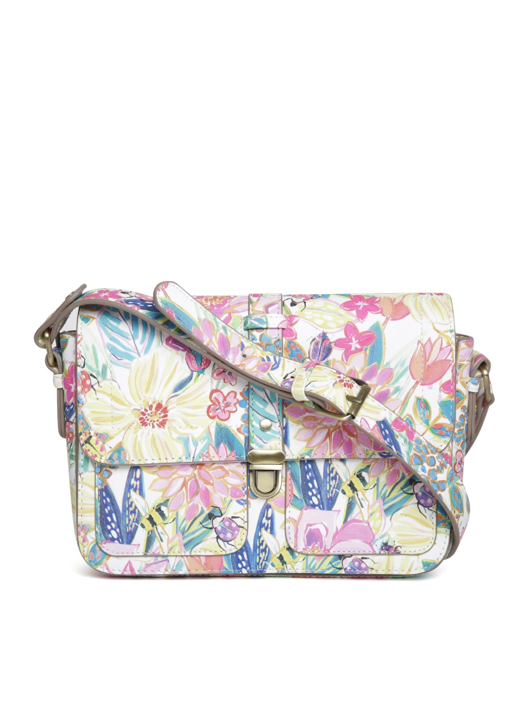 Floral sling bag sales