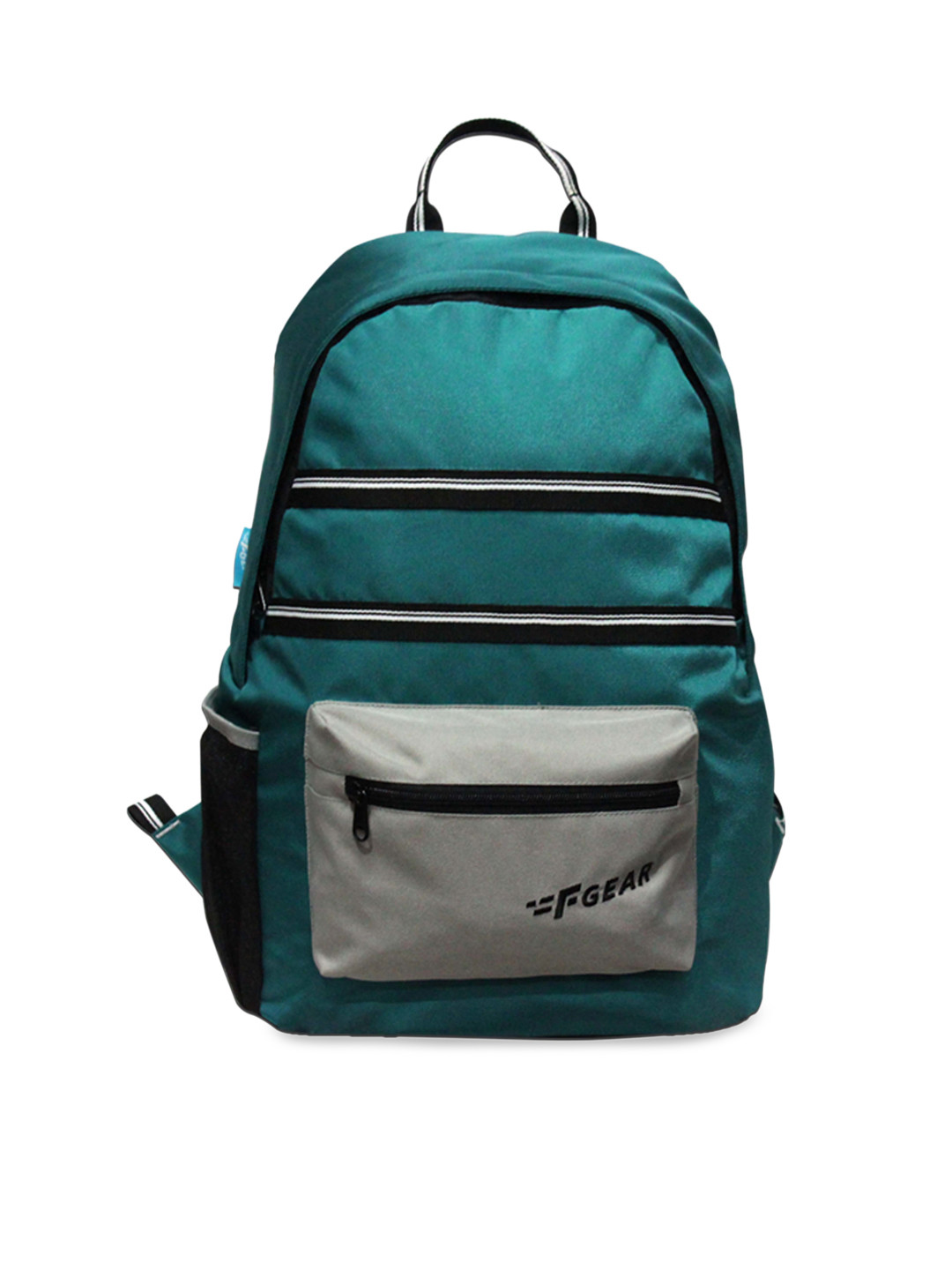F Gear Unisex Turquoise Blue Solid Backpack