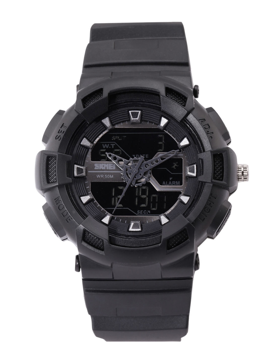 Skmei Men Black Analogue and Digital Watch 1189