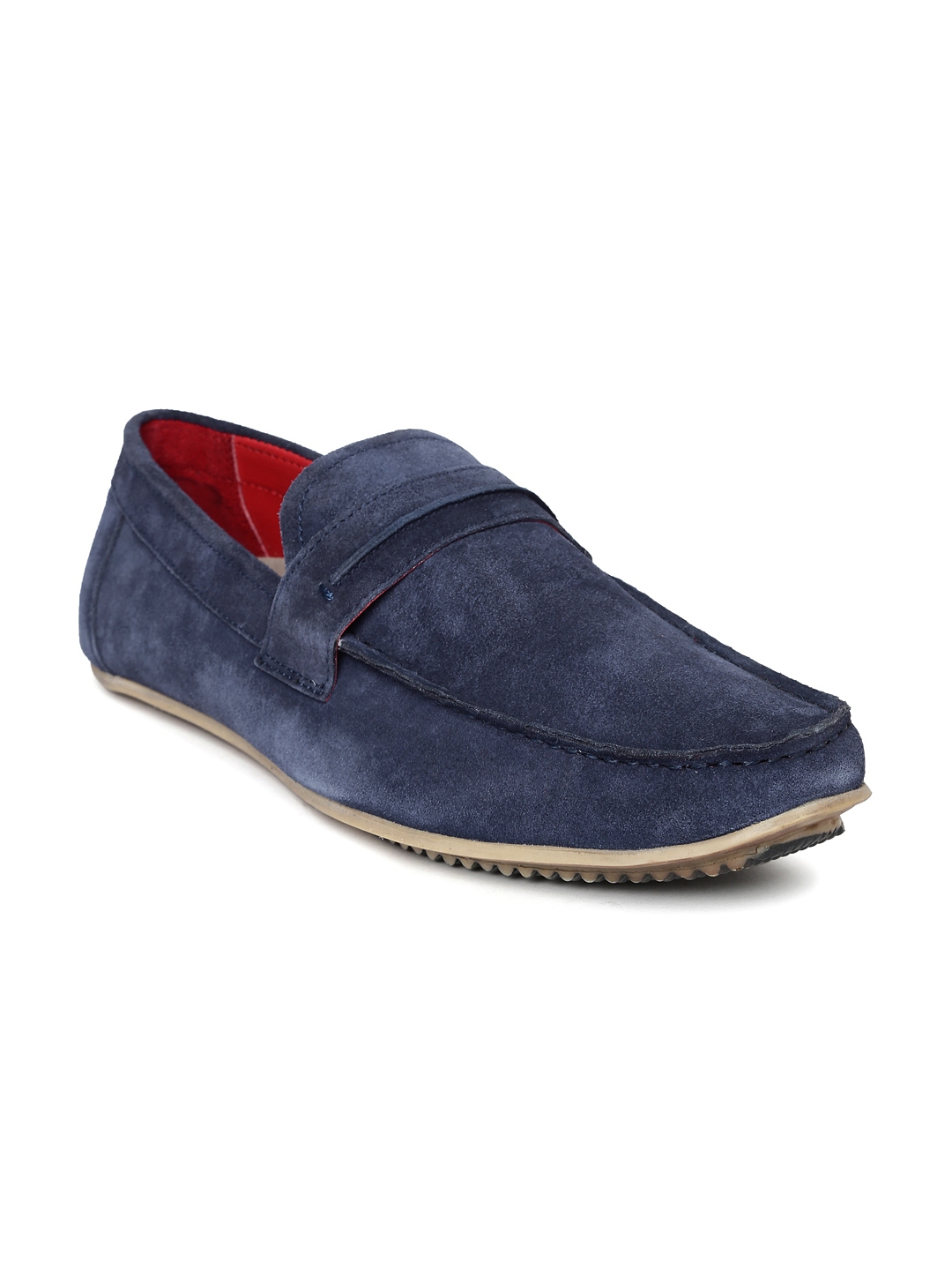 Buy Forca by Lifestyle Men Navy Suede Loafers Casual Shoes for Men 1302768 Myntra